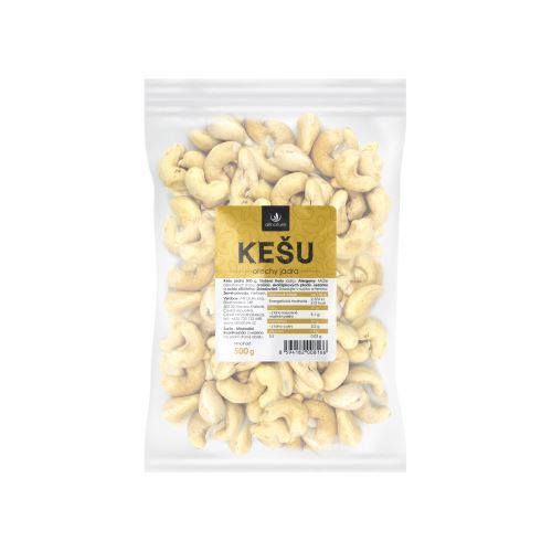 Zobrazit detail výrobku Allnature Kešu jádra 500 g Zobrazit detail výrobku Allnature Kešu jádra 500 g