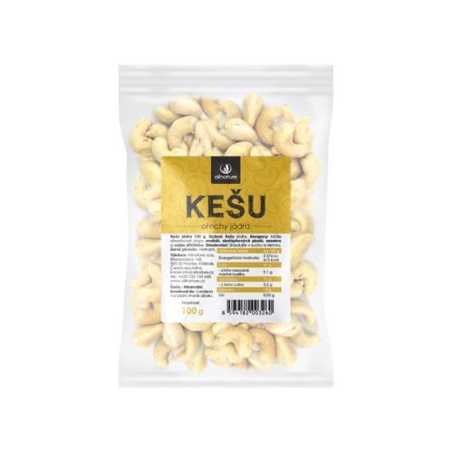 Zobrazit detail výrobku Allnature Kešu jádra 100 g Zobrazit detail výrobku Allnature Kešu jádra 100 g