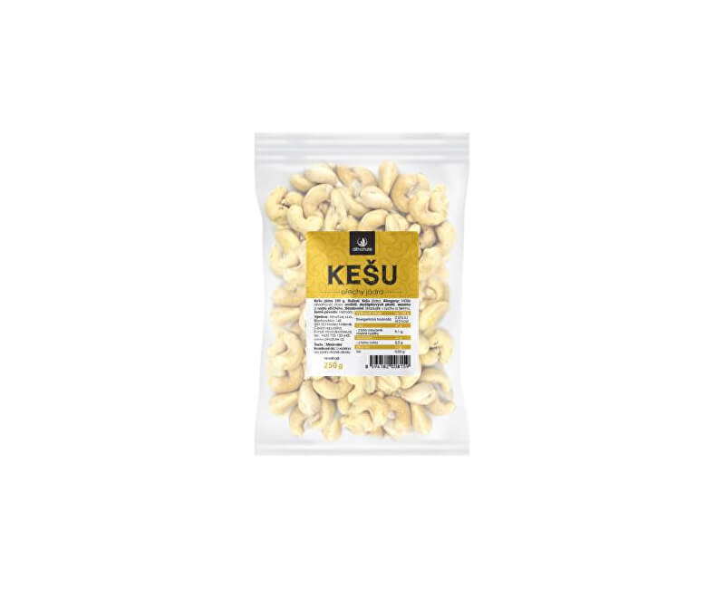 Zobrazit detail výrobku Allnature Kešu jádra 250 g Zobrazit detail výrobku Allnature Kešu jádra 250 g