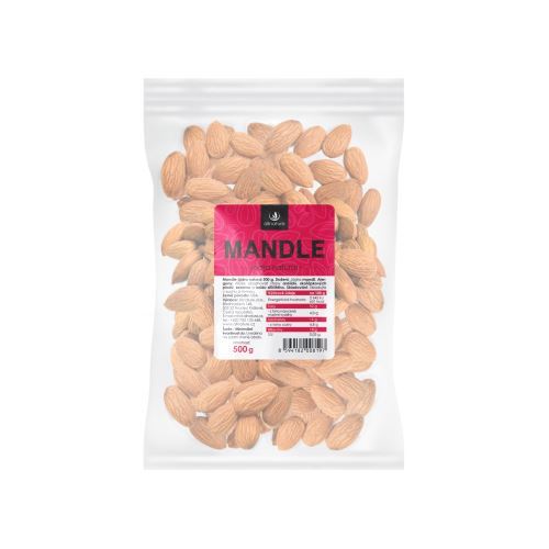 Zobrazit detail výrobku Allnature Mandle jádra 500 g Zobrazit detail výrobku Allnature Mandle jádra 500 g