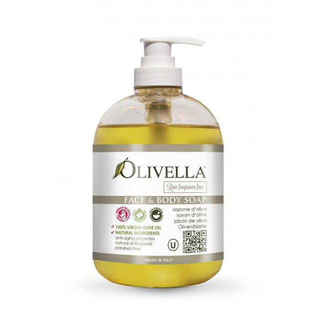 Zobrazit detail výrobku Olivella Tekuté mýdlo neparfémované 500 ml Zobrazit detail výrobku Olivella Tekuté mýdlo neparfémované 500 ml