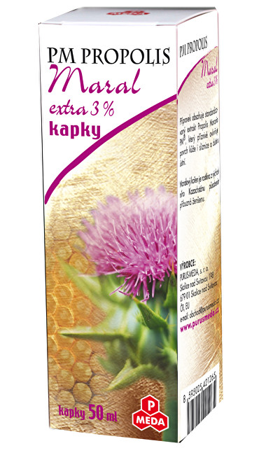 Zobrazit detail výrobku Purus Meda PM Propolis Maral extra 3 % kapky 50 ml Zobrazit detail výrobku Purus Meda PM Propolis Maral extra 3 % kapky 50 ml