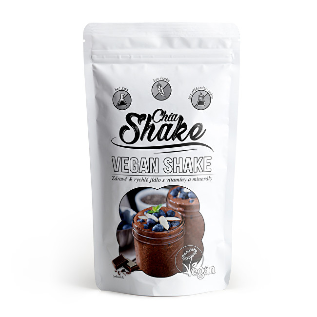 Zobrazit detail výrobku Chia Shake Vegan Protein Shake 450 g Čokoláda Zobrazit detail výrobku Chia Shake Vegan Protein Shake 450 g Čokoláda