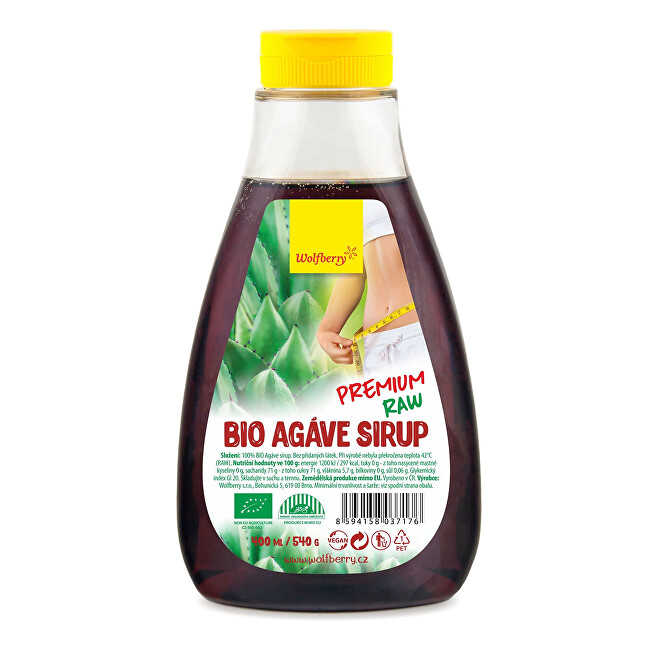 Zobrazit detail výrobku Wolfberry Agáve sirup BIO Premium 540 g/400 ml Zobrazit detail výrobku Wolfberry Agáve sirup BIO Premium 540 g/400 ml
