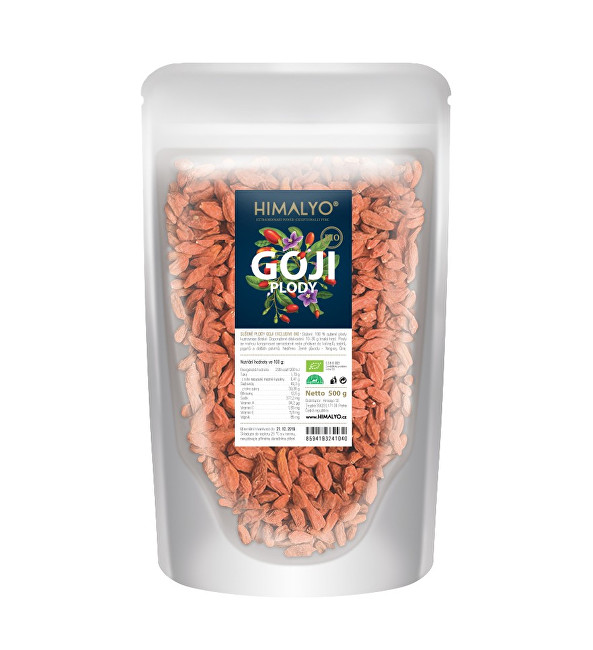 Zobrazit detail výrobku Himalyo BIO Goji (sušené plody kustovnice čínské) 500 g Zobrazit detail výrobku Himalyo BIO Goji (sušené plody kustovnice čínské) 500 g