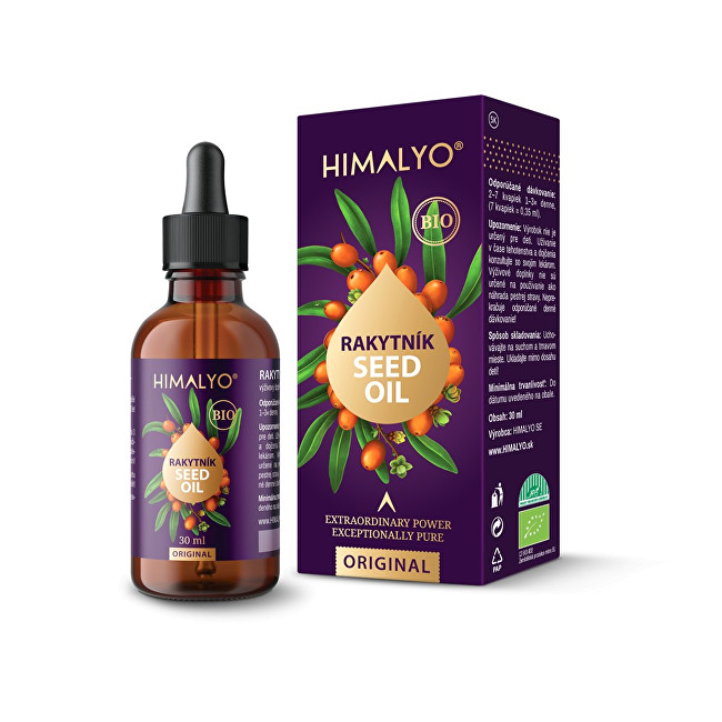 Zobrazit detail výrobku Himalyo BIO 100% Rakytník Seed Oil (olej ze semen rakytníku) 30 ml Zobrazit detail výrobku Himalyo BIO 100% Rakytník Seed Oil (olej ze semen rakytníku) 30 ml