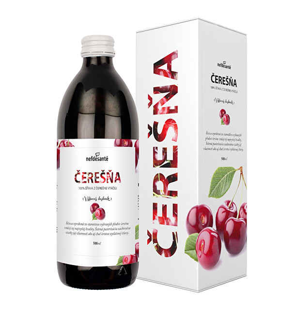 Nef de Santé Čerešňa - 100% šťava z plodov čerešne vtáčie 500 ml