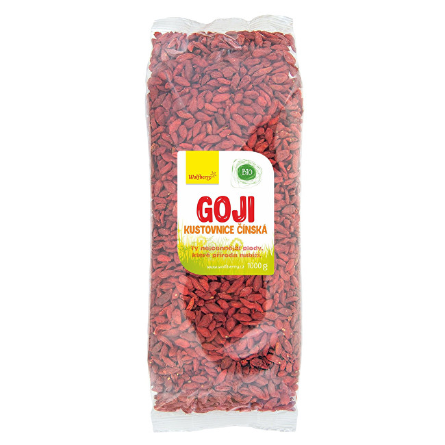 Zobrazit detail výrobku Wolfberry Goji kustovnice čínská BIO 100 g Zobrazit detail výrobku Wolfberry Goji kustovnice čínská BIO 100 g