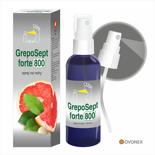 Zobrazit detail výrobku OVONEX s.r.o. Greposept FORTE 800 sprej na nohy 100 ml Zobrazit detail výrobku OVONEX s.r.o. Greposept FORTE 800 sprej na nohy 100 ml