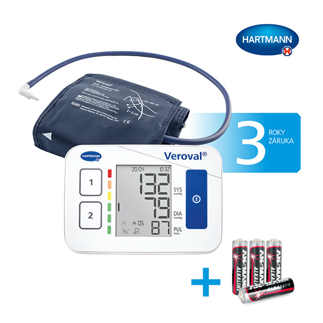 Zobrazit detail výrobku Hartmann Hartmann Veroval compact digitální tlakoměr Zobrazit detail výrobku Hartmann Hartmann Veroval compact digitální tlakoměr