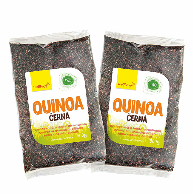 Zobrazit detail výrobku Wolfberry Quinoa černá BIO 500 g Zobrazit detail výrobku Wolfberry Quinoa černá BIO 500 g