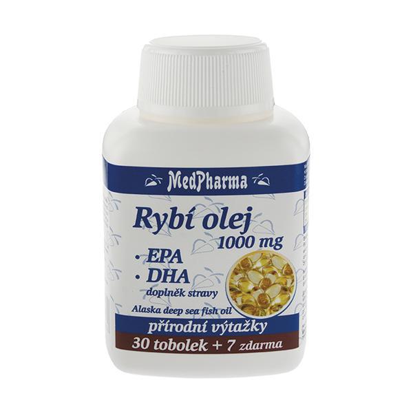 Zobrazit detail výrobku MedPharma Rybí olej 1000 mg + EPA + DHA 37 kapslí Zobrazit detail výrobku MedPharma Rybí olej 1000 mg + EPA + DHA 37 kapslí