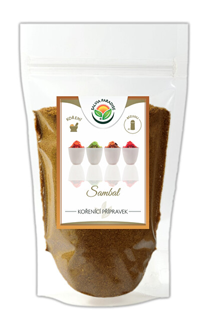 Zobrazit detail výrobku Salvia Paradise Sambal ďábelské koření 250 g Zobrazit detail výrobku Salvia Paradise Sambal ďábelské koření 250 g