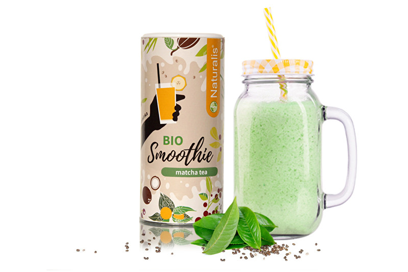 Zobrazit detail výrobku Naturalis Smoothie s Matcha tea BIO 180 g Zobrazit detail výrobku Naturalis Smoothie s Matcha tea BIO 180 g