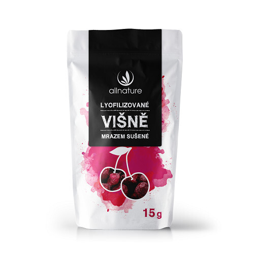 Zobrazit detail výrobku Allnature Višeň sušená mrazem celá 15 g Zobrazit detail výrobku Allnature Višeň sušená mrazem celá 15 g
