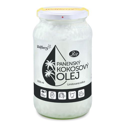 Zobrazit detail výrobku Wolfberry Panenský kokosový olej BIO 400 ml Zobrazit detail výrobku Wolfberry Panenský kokosový olej BIO 400 ml