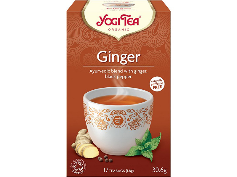 Zobrazit detail výrobku Yogi Tea Bio Zázvor Yogi Tea 17 x 1,8 g Zobrazit detail výrobku Yogi Tea Bio Zázvor Yogi Tea 17 x 1,8 g