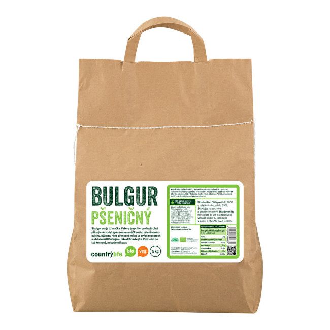 Zobrazit detail výrobku Country Life Bulgur pšeničný BIO 5 kg Zobrazit detail výrobku Country Life Bulgur pšeničný BIO 5 kg