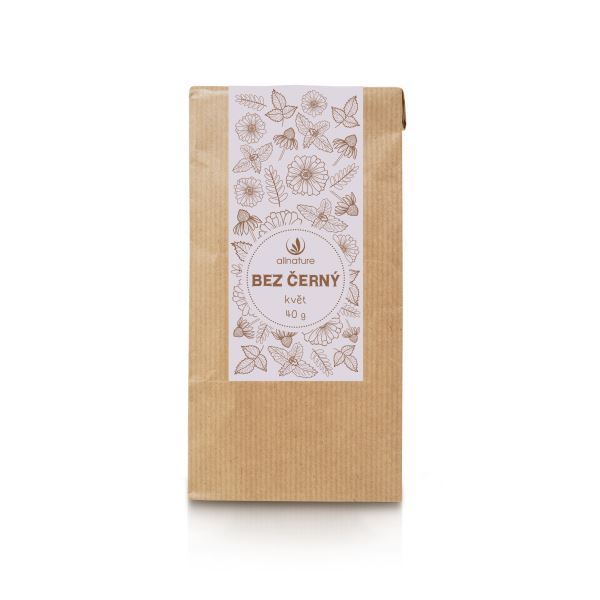 Zobrazit detail výrobku Allnature Černý bez květ 40 g Zobrazit detail výrobku Allnature Černý bez květ 40 g