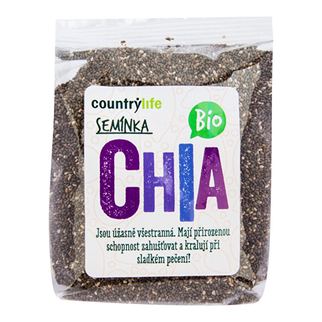 Zobrazit detail výrobku Country Life Chia semínka BIO 300 g Zobrazit detail výrobku Country Life Chia semínka BIO 300 g