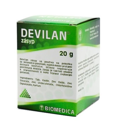 Zobrazit detail výrobku Biomedica Devilan zásyp 20 g Zobrazit detail výrobku Biomedica Devilan zásyp 20 g
