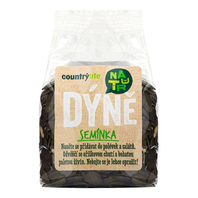 Zobrazit detail výrobku Country Life Dýňová semínka česká 250 g Zobrazit detail výrobku Country Life Dýňová semínka česká 250 g