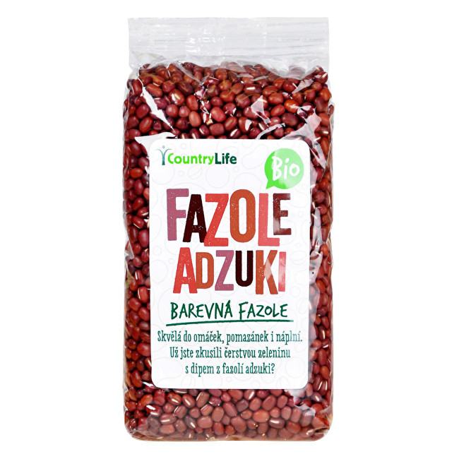 Zobrazit detail výrobku Country Life Fazole adzuki BIO 0,5 kg Zobrazit detail výrobku Country Life Fazole adzuki BIO 0,5 kg