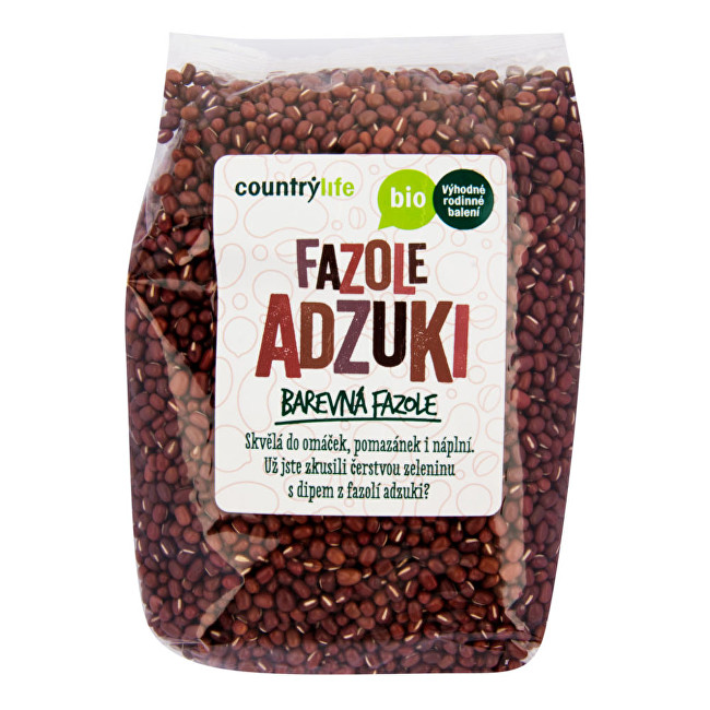 Zobrazit detail výrobku Country Life Fazole adzuki BIO 1 kg Zobrazit detail výrobku Country Life Fazole adzuki BIO 1 kg