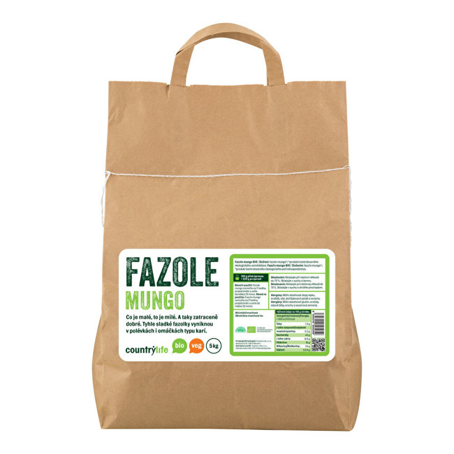 Zobrazit detail výrobku Country Life Fazole mungo BIO 5 kg Zobrazit detail výrobku Country Life Fazole mungo BIO 5 kg
