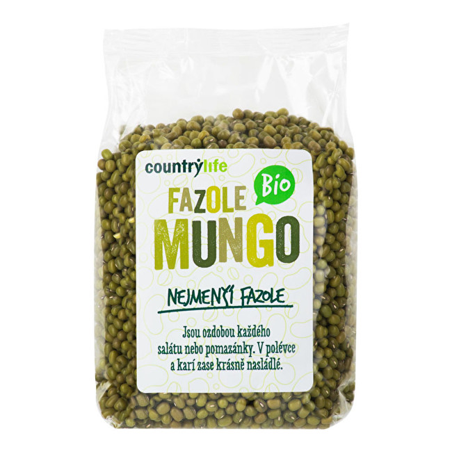 Zobrazit detail výrobku Country Life Fazole mungo BIO 0,5 kg Zobrazit detail výrobku Country Life Fazole mungo BIO 0,5 kg