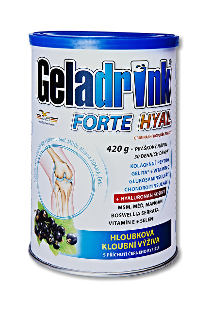 Zobrazit detail výrobku Orling Geladrink Forte HYAL 420 g Černý rybíz Zobrazit detail výrobku Orling Geladrink Forte HYAL 420 g Černý rybíz