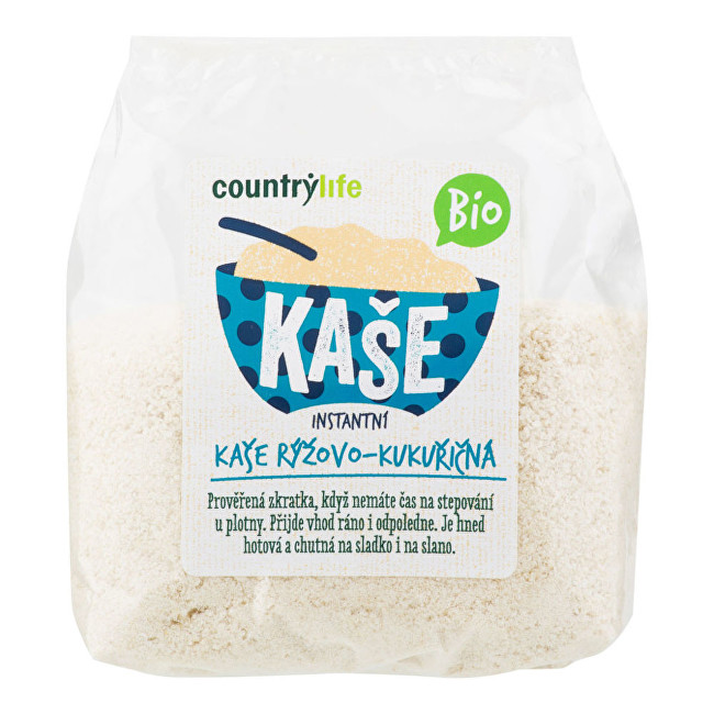 Zobrazit detail výrobku Country Life Kaše rýžovo-kukuřičná BIO 300 g Zobrazit detail výrobku Country Life Kaše rýžovo-kukuřičná BIO 300 g