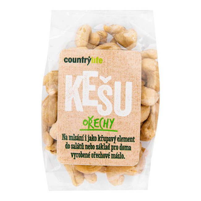 Zobrazit detail výrobku Country Life Kešu ořechy 100 g Zobrazit detail výrobku Country Life Kešu ořechy 100 g