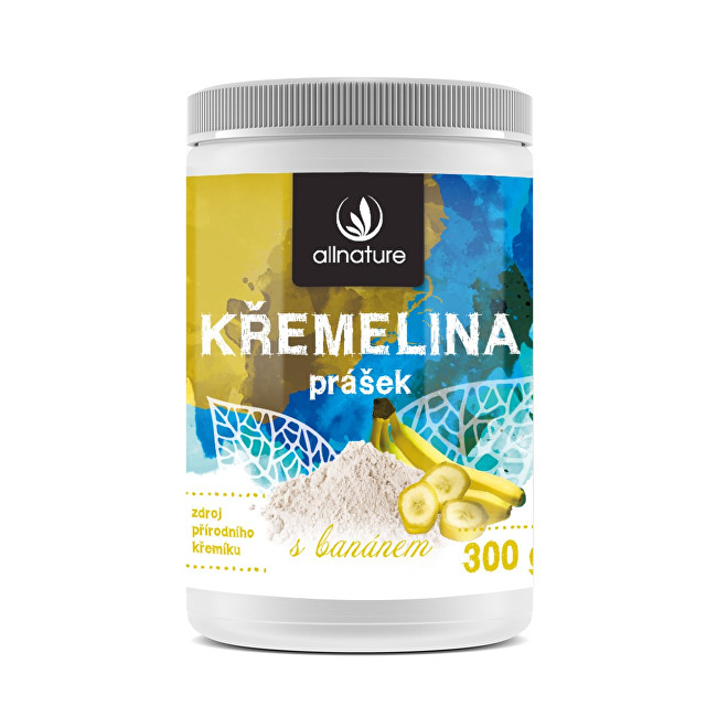 Zobrazit detail výrobku Allnature Křemelina Banán 300 g Zobrazit detail výrobku Allnature Křemelina Banán 300 g