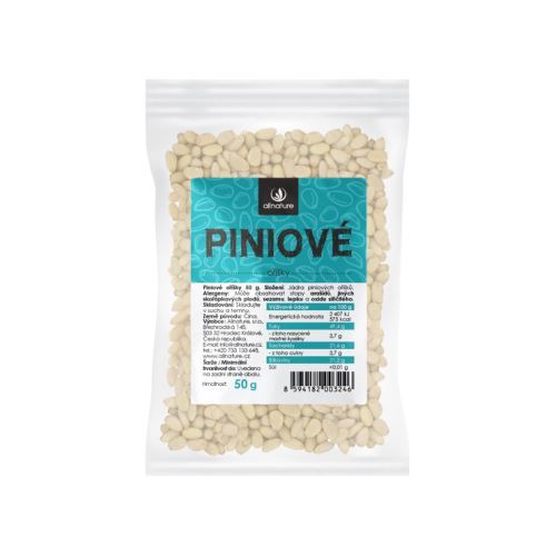 Zobrazit detail výrobku Allnature Piniové oříšky 50 g Zobrazit detail výrobku Allnature Piniové oříšky 50 g