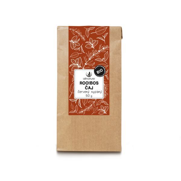 Allnature Rooibos čaj červený sypaný BIO 50 g