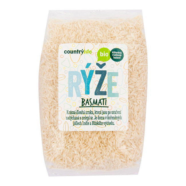Zobrazit detail výrobku Country Life Rýže basmati BIO 1 kg Zobrazit detail výrobku Country Life Rýže basmati BIO 1 kg