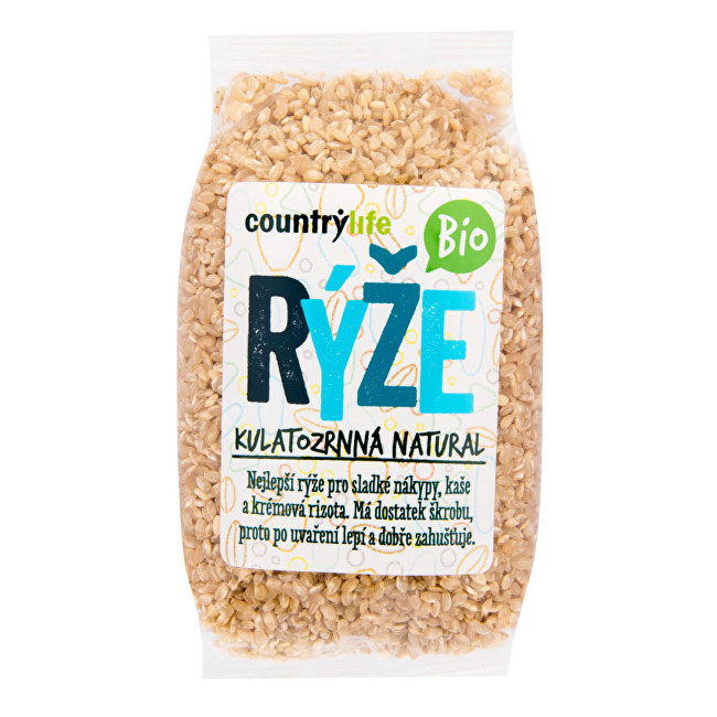 Zobrazit detail výrobku Country Life Rýže kulatozrnná natural BIO 0,5 kg Zobrazit detail výrobku Country Life Rýže kulatozrnná natural BIO 0,5 kg
