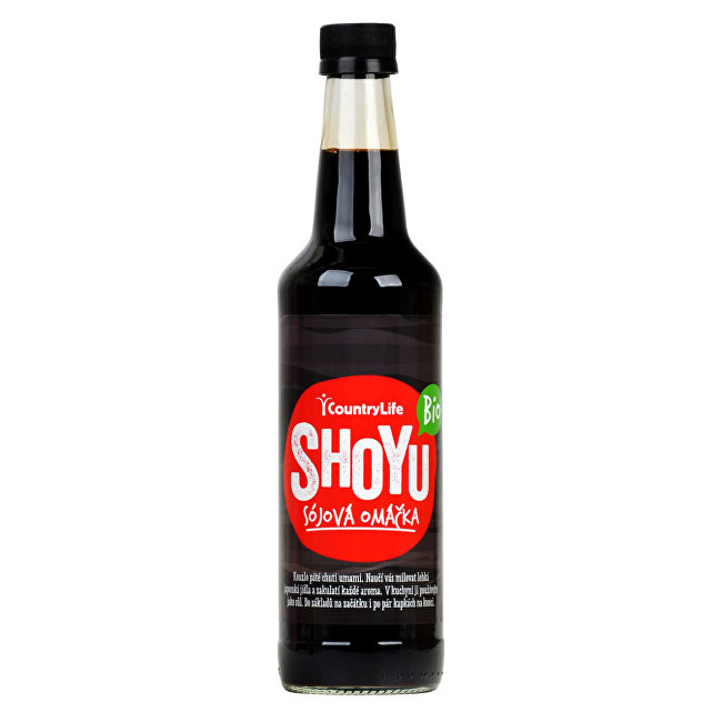 Zobrazit detail výrobku Country Life Shoyu sójová omáčka BIO 500 ml Zobrazit detail výrobku Country Life Shoyu sójová omáčka BIO 500 ml