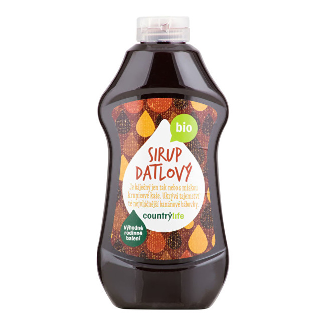 Zobrazit detail výrobku Country Life Sirup datlový BIO 874 ml Zobrazit detail výrobku Country Life Sirup datlový BIO 874 ml