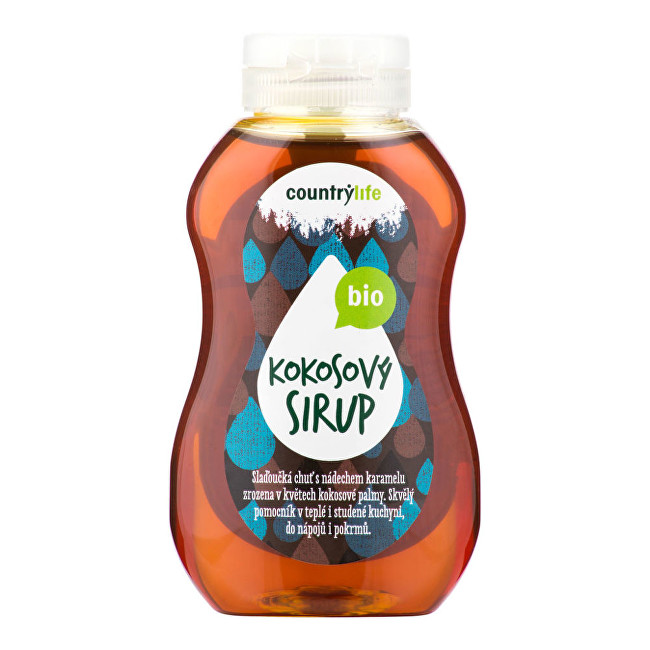 Zobrazit detail výrobku Country Life Sirup kokosový BIO 250 ml Zobrazit detail výrobku Country Life Sirup kokosový BIO 250 ml