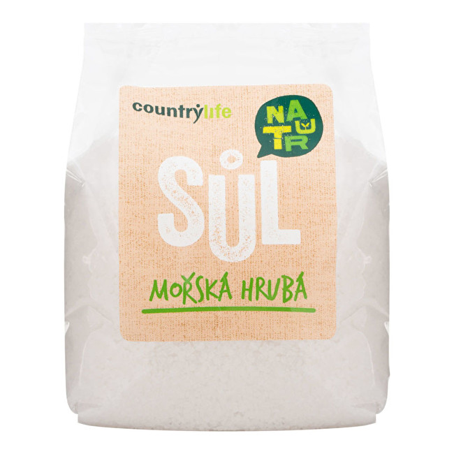 Zobrazit detail výrobku Country Life Sůl mořská hrubá 1 kg Zobrazit detail výrobku Country Life Sůl mořská hrubá 1 kg