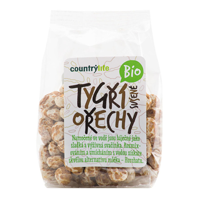 Zobrazit detail výrobku Country Life Tygří ořechy BIO 100 g Zobrazit detail výrobku Country Life Tygří ořechy BIO 100 g