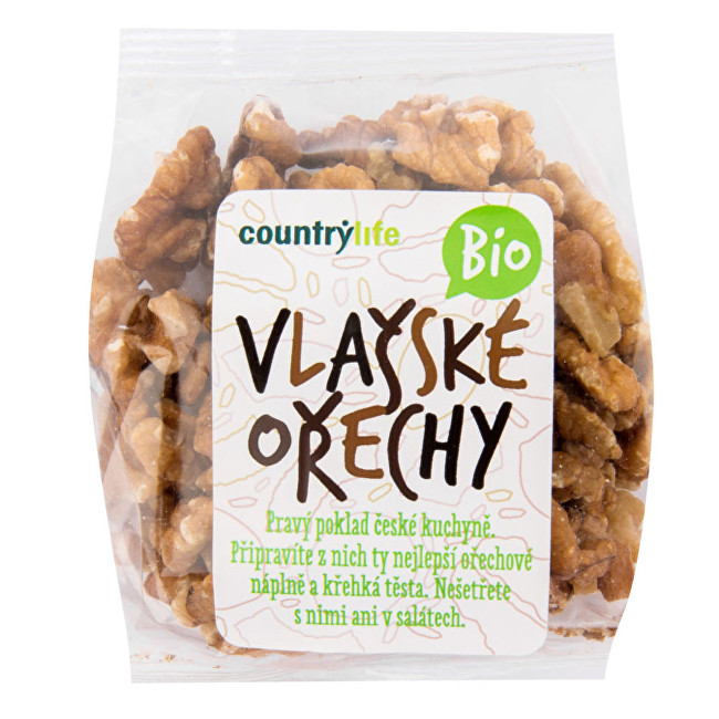 Zobrazit detail výrobku Country Life Vlašské ořechy BIO 100 g Zobrazit detail výrobku Country Life Vlašské ořechy BIO 100 g