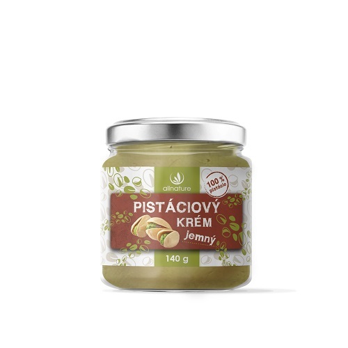 Zobrazit detail výrobku Allnature Pistáciové máslo 140g Zobrazit detail výrobku Allnature Pistáciové máslo 140g