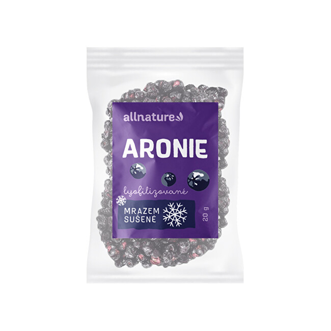 Allnature Aronie sušená mrazom celá 20 g