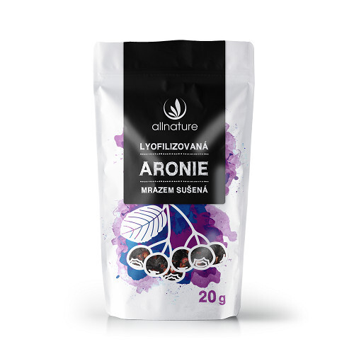 Zobrazit detail výrobku Allnature Aronie sušená mrazem celá 20 g Zobrazit detail výrobku Allnature Aronie sušená mrazem celá 20 g