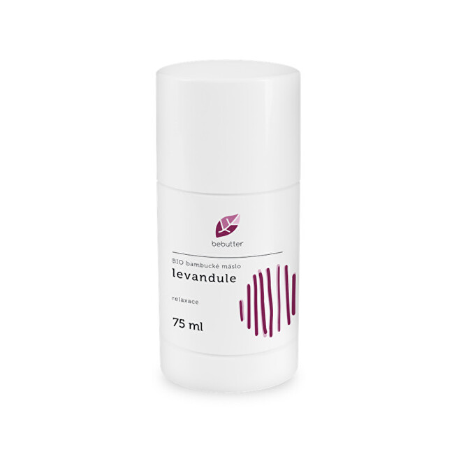 Zobrazit detail výrobku Bebutter Bebutter Bio bambucké máslo LEVANDULE 75 ml CPK bio Zobrazit detail výrobku Bebutter Bebutter Bio bambucké máslo LEVANDULE 75 ml CPK bio