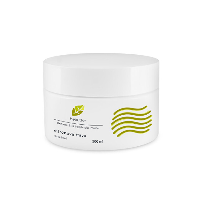 Zobrazit detail výrobku Bebutter Bebutter Šlehané Bio bambucké máslo CITRONOVÁ TRÁVA 200 ml CPK bio Zobrazit detail výrobku Bebutter Bebutter Šlehané Bio bambucké máslo CITRONOVÁ TRÁVA 200 ml CPK bio