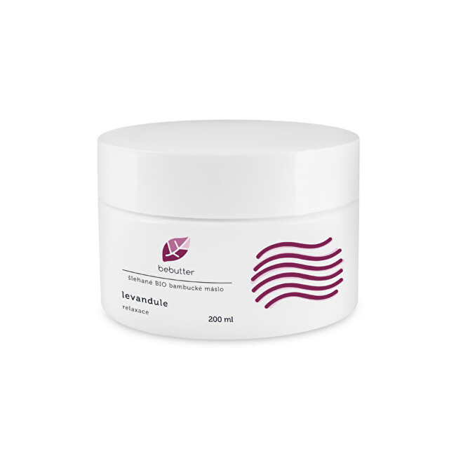 Zobrazit detail výrobku Bebutter Bebutter Šlehané Bio bambucké máslo LEVANDULE 200 ml CPK bio Zobrazit detail výrobku Bebutter Bebutter Šlehané Bio bambucké máslo LEVANDULE 200 ml CPK bio